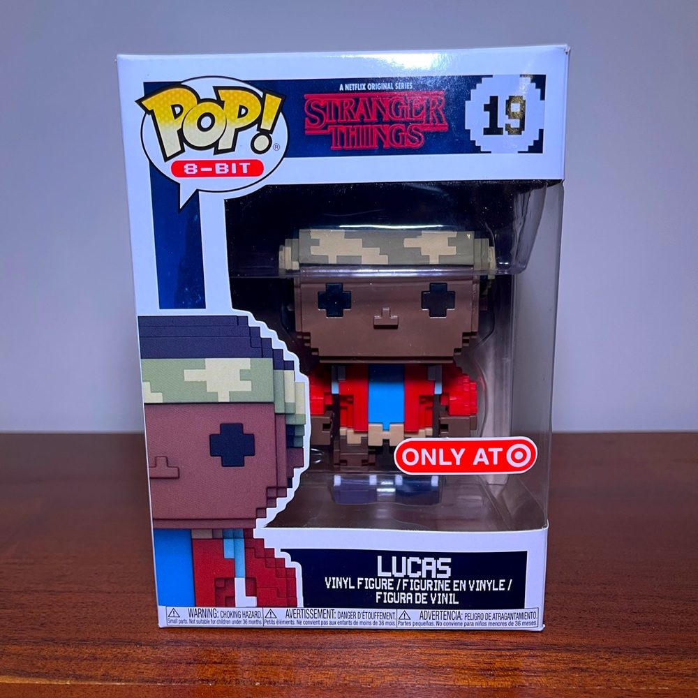 Stranger Things 8-bit Lucas Funko Pop
